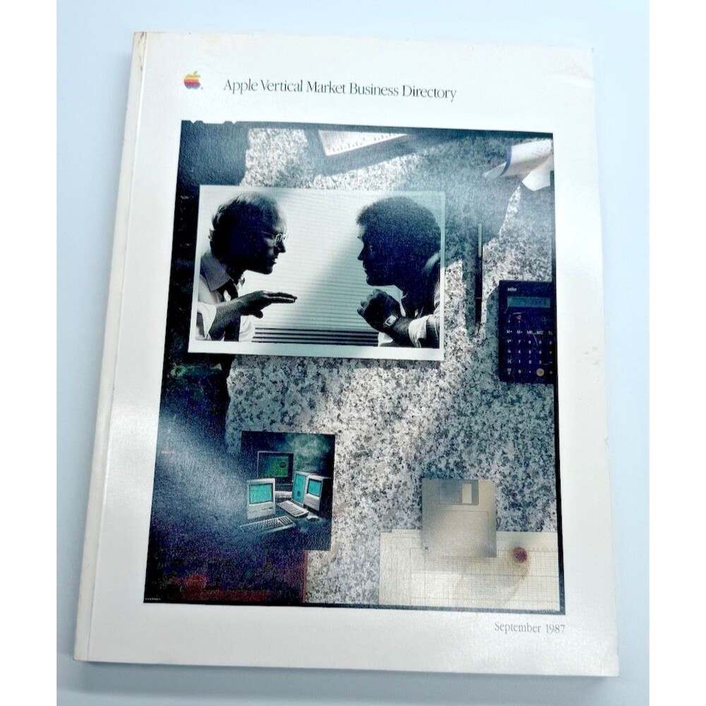 Apple 1987 Macintosh Vertical Market Business Directory Enterprise Reference